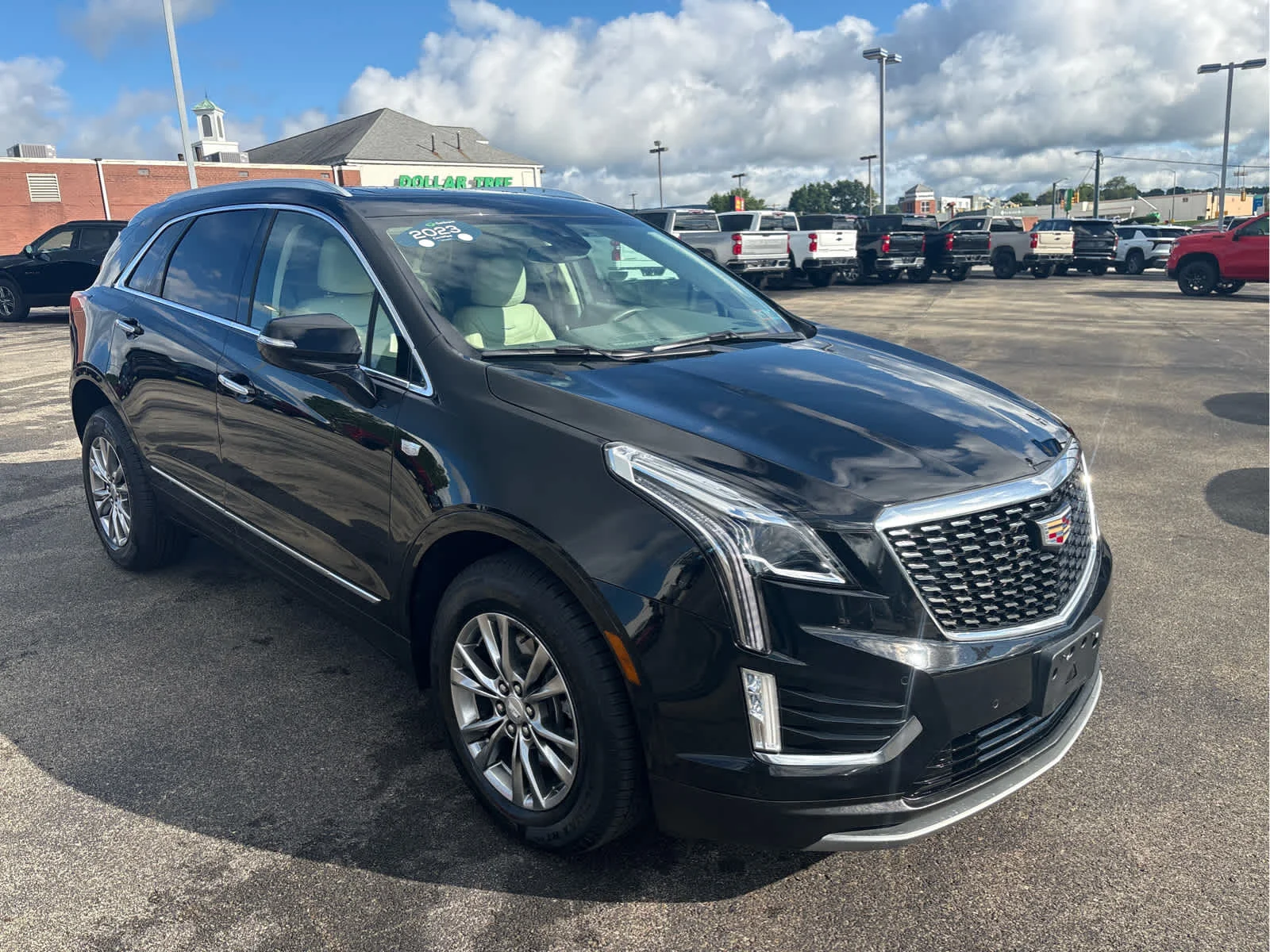 Certified Used 2023 Stellar Black Metallic Cadillac AWD Premium Luxury image 2