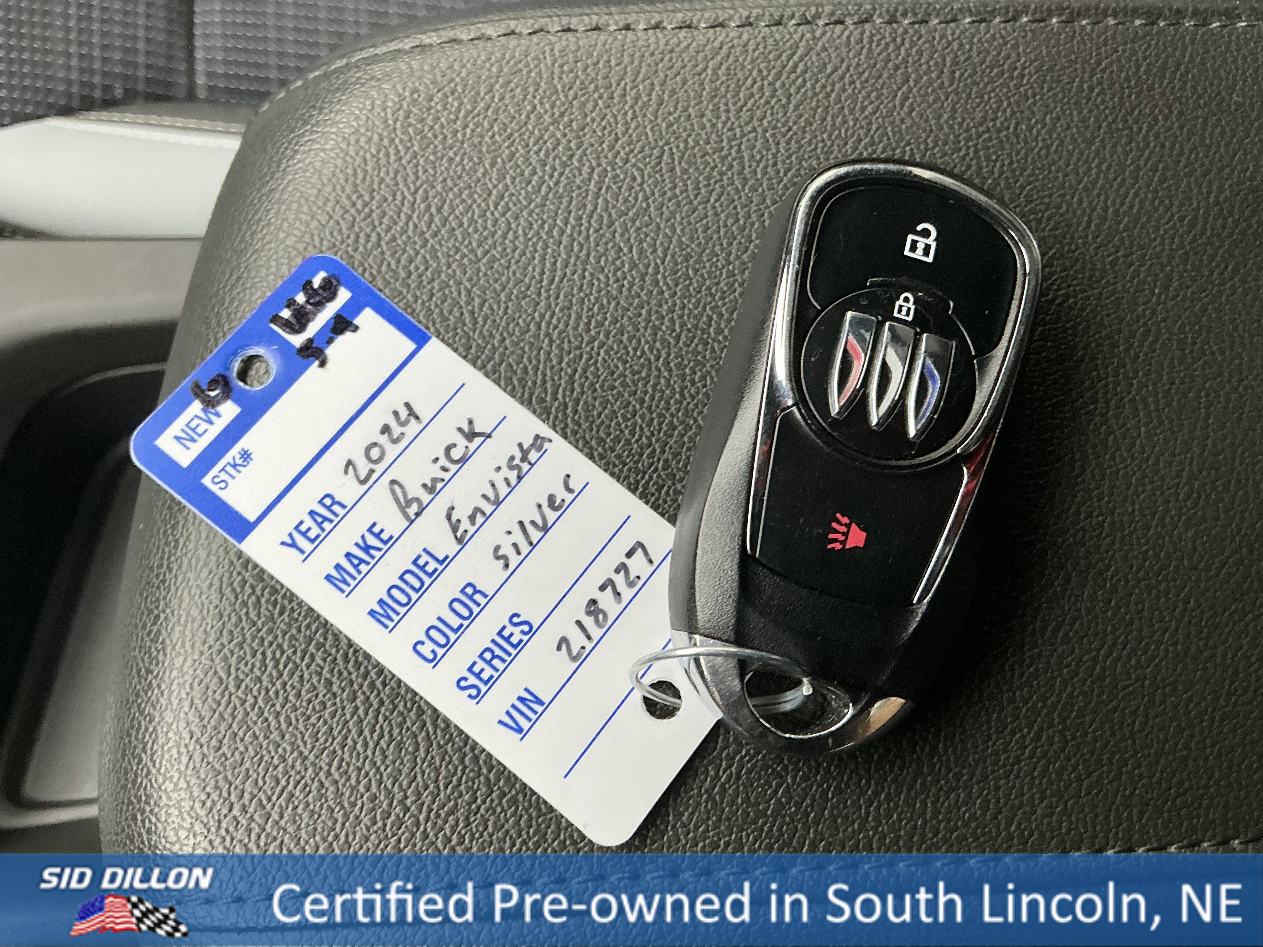 Used 2024 Moonstone Gray Metallic Buick Preferred image 8