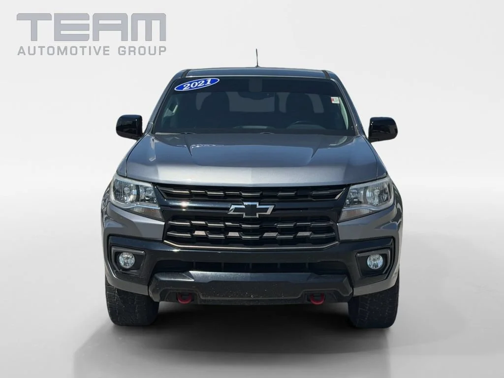 Used 2021 SATIN STEEL METALLIC Chevrolet 4WD LT image 2