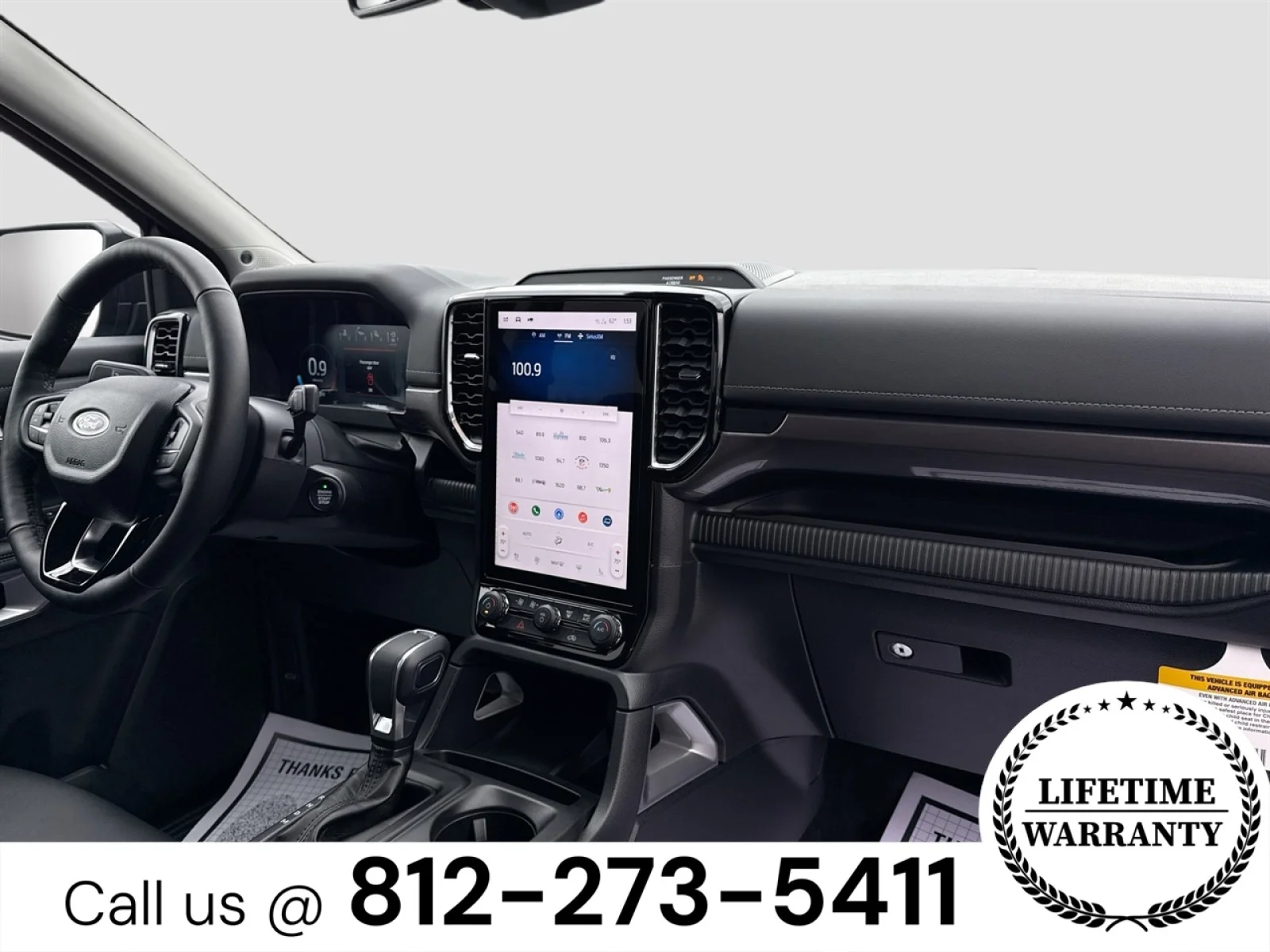 New 2025 Shadow Black Ford LARIAT® image 28