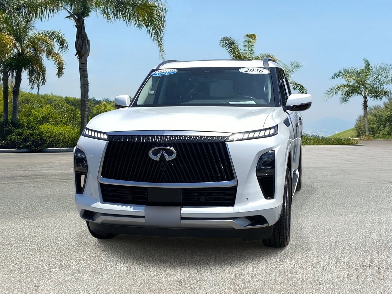 Certified Used 2026 Radiant White INFINITI PURE image 7