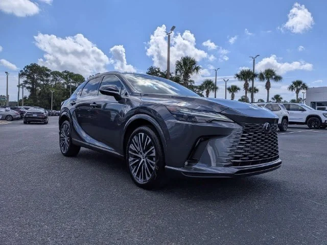 Used 2025 Cloudburst Gray Lexus RX 350 image 1