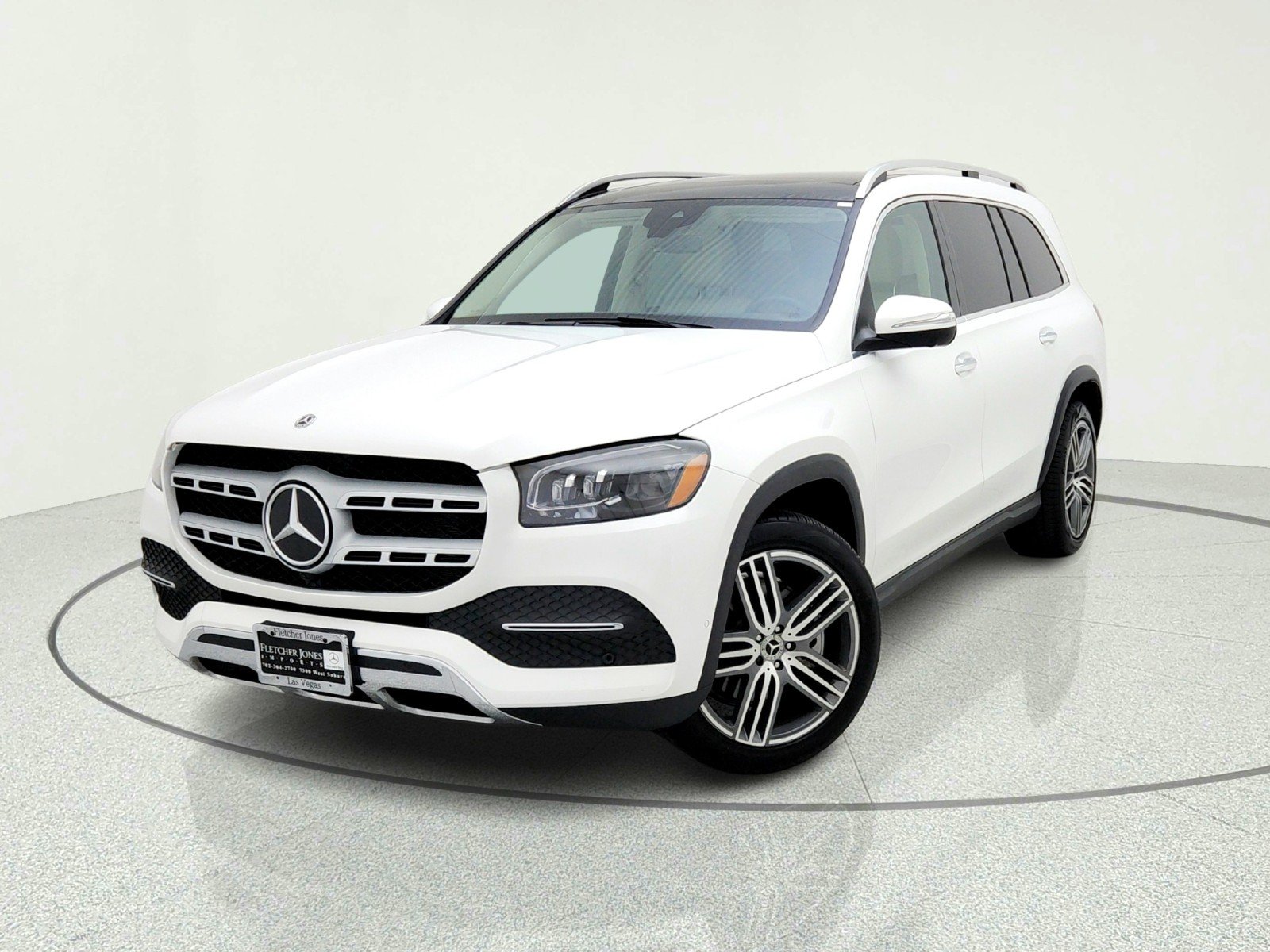 Certified Used 2023 Polar White Mercedes-Benz GLS 450 image 2