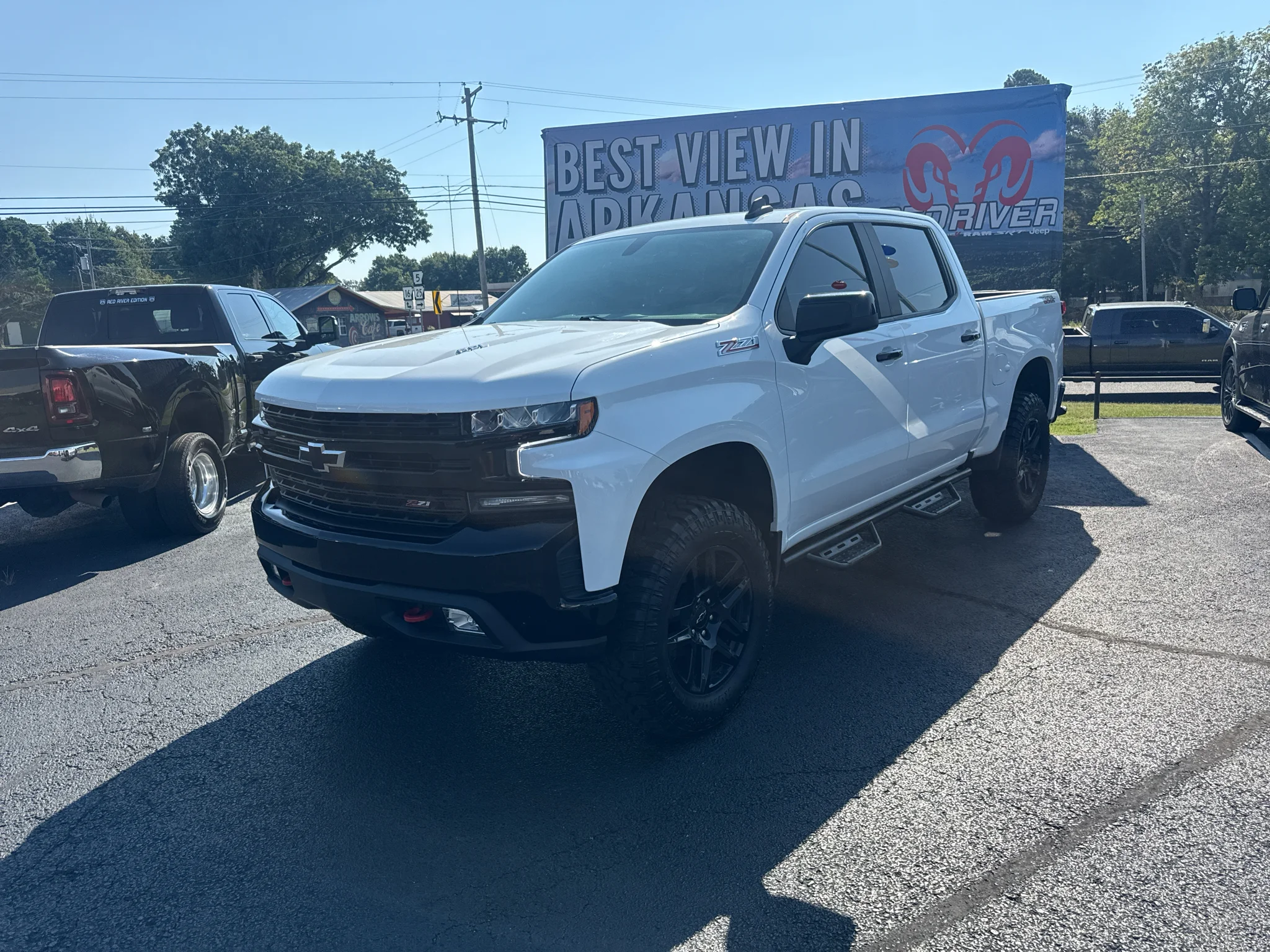 Used 2021 Summit White Chevrolet LT Trail Boss image 1