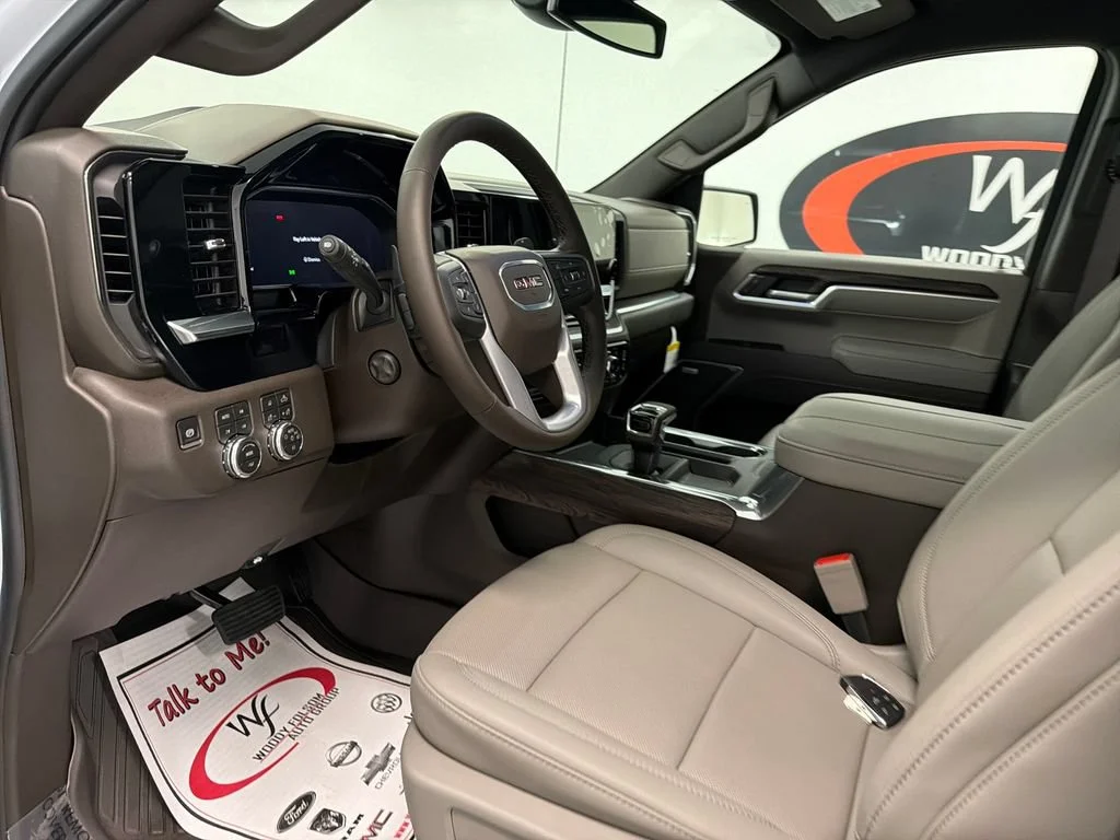 New 2026 Glacier White Tricoat GMC SLT image 11