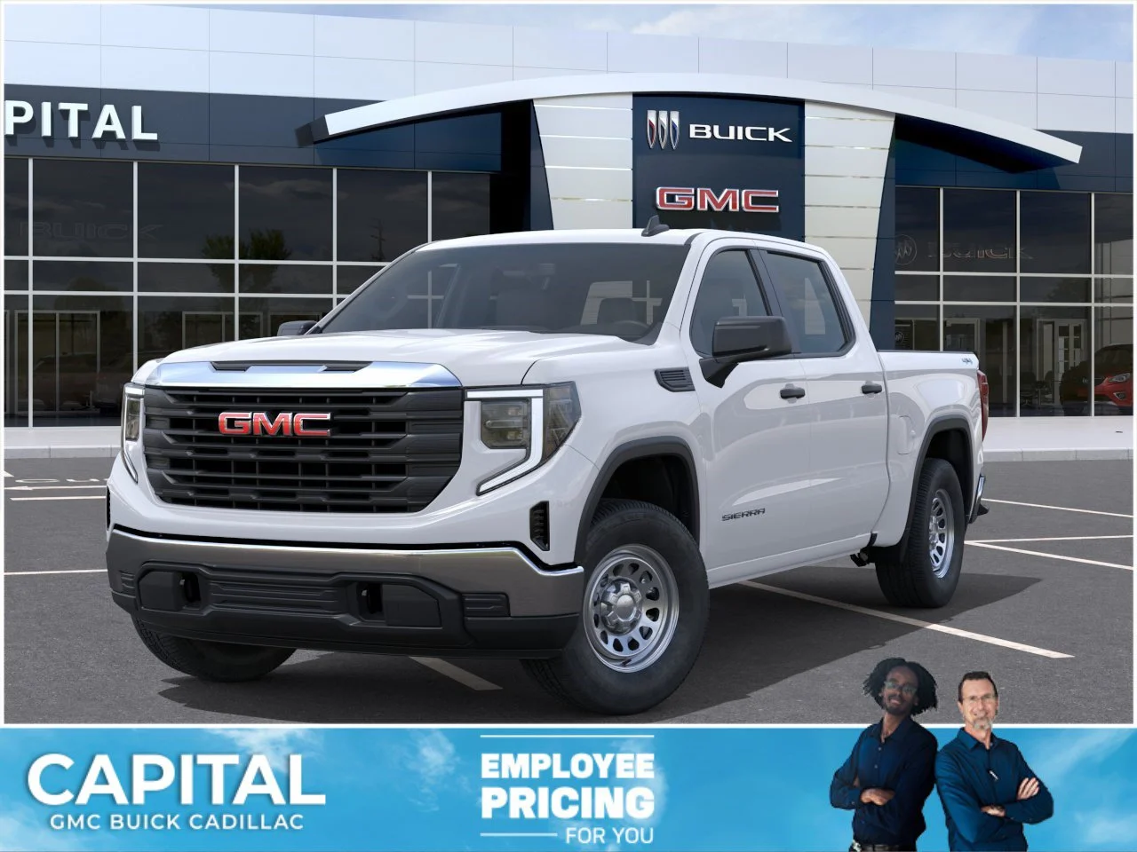 New 2026 Summit White GMC Pro image 1