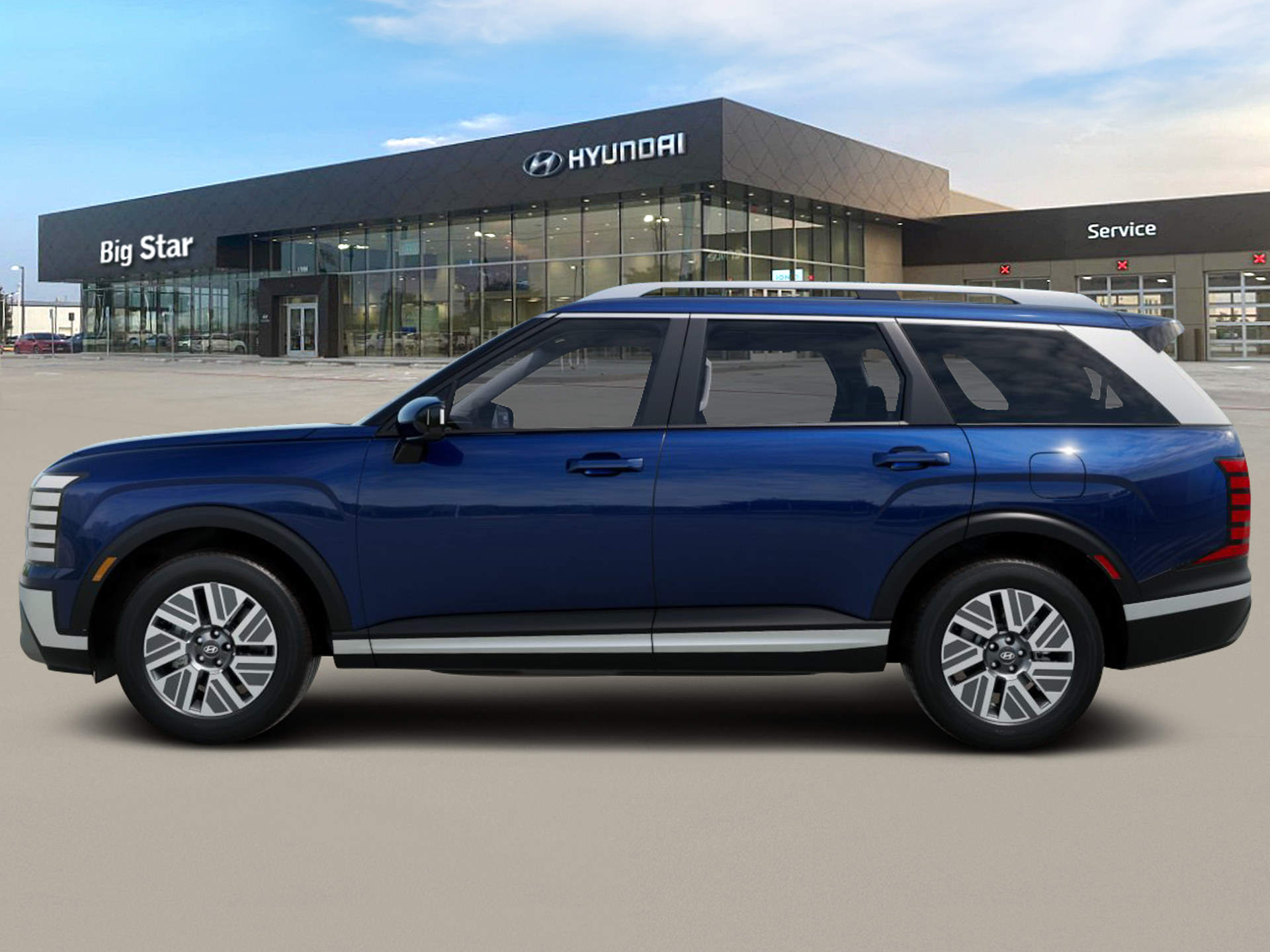 New 2026 Classy Blue Pearl Hyundai Blue SEL 8P image 15