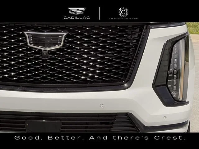Used 2025 Crystal White Tricoat CADILLAC Sport image 12