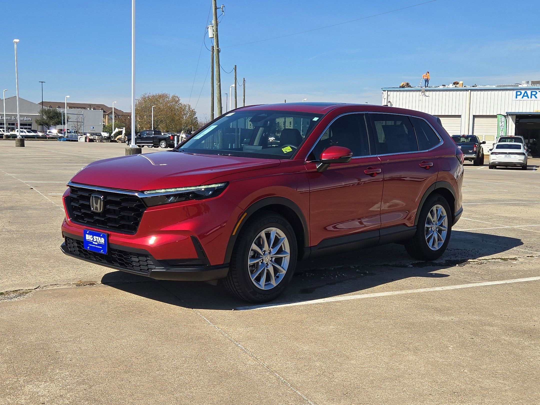 New 2027 Radiant Red Metallic Honda EX image 8
