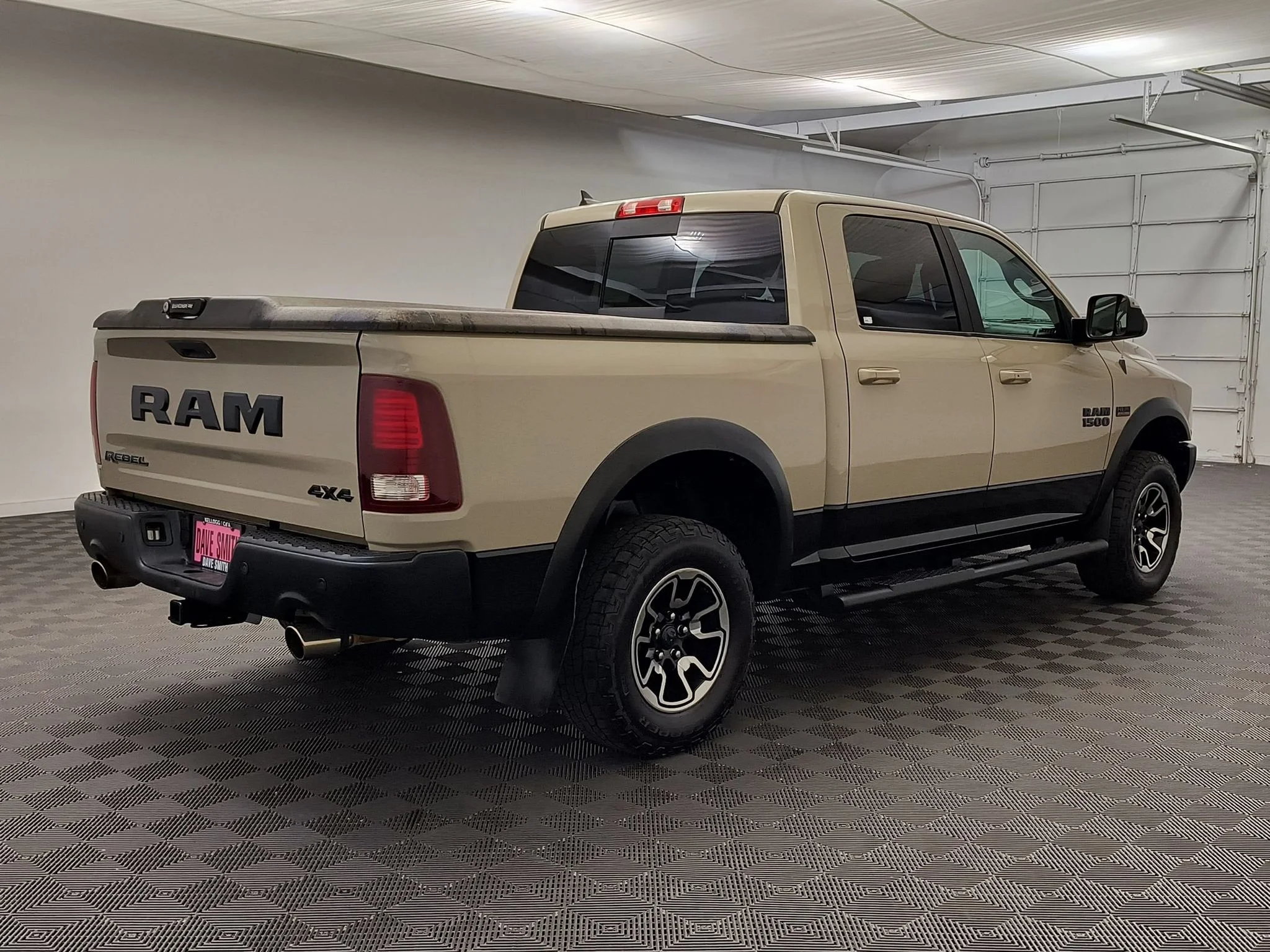 Used 2017 Mojave Sand Clearcoat Ram Rebel Crew Cab 4x4 57 Box image 8