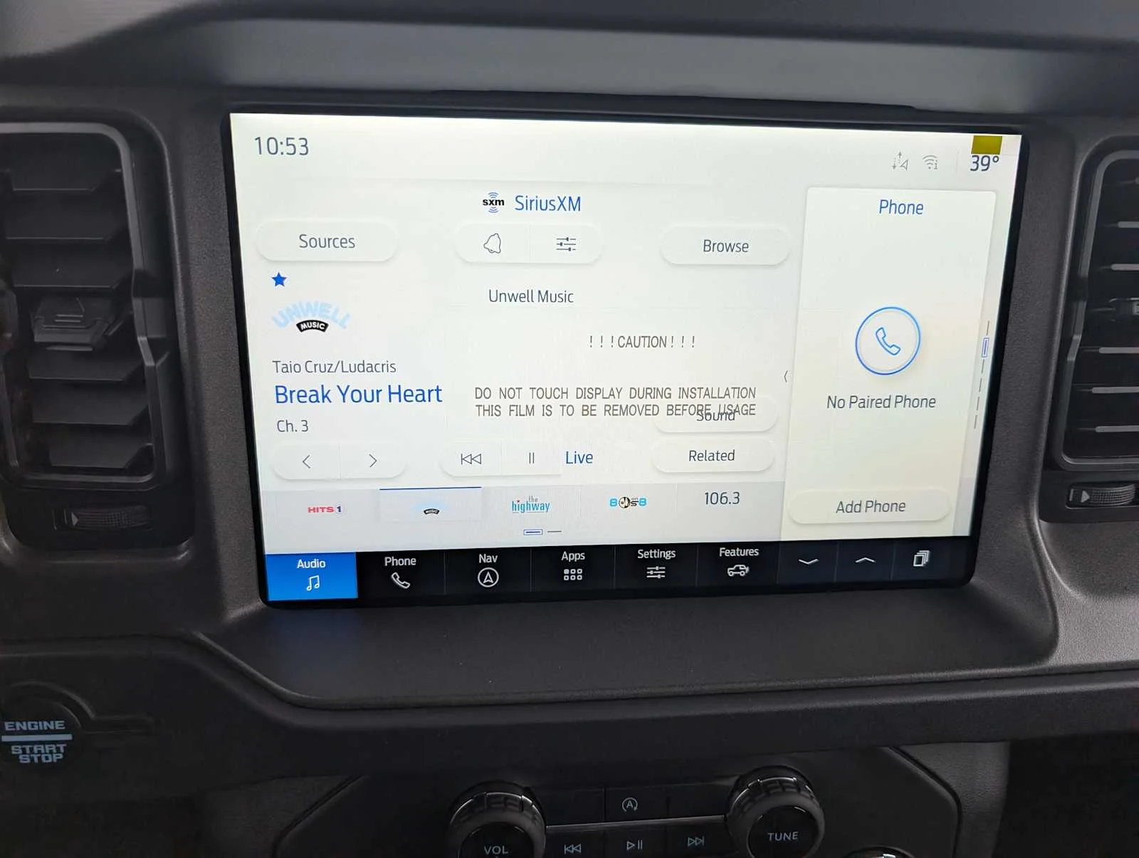 New 2025 Velocity Blue Metallic Ford Badlands® image 19