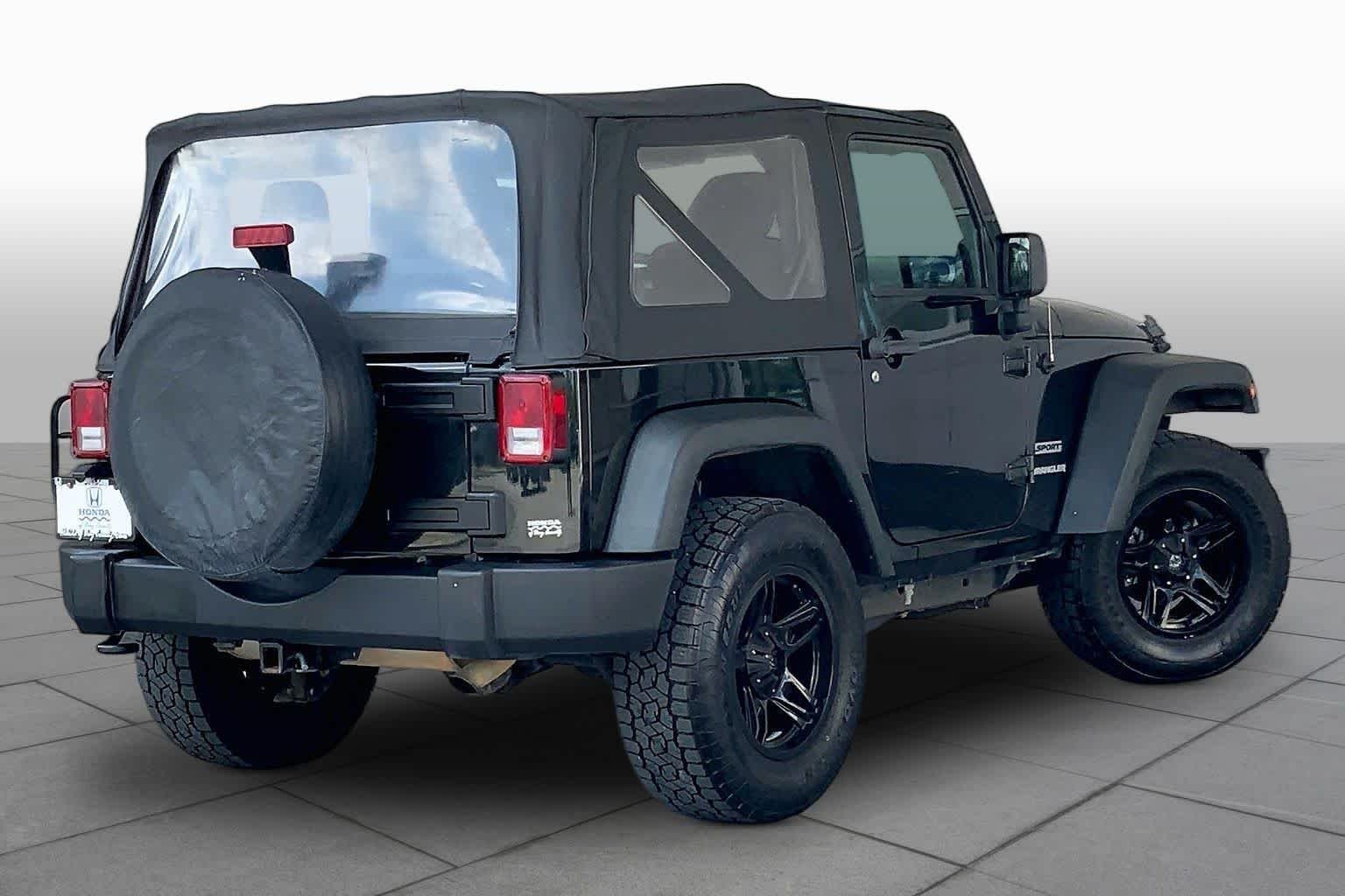 Used 2012 Black Forest Green Pearl Jeep Sport image 12