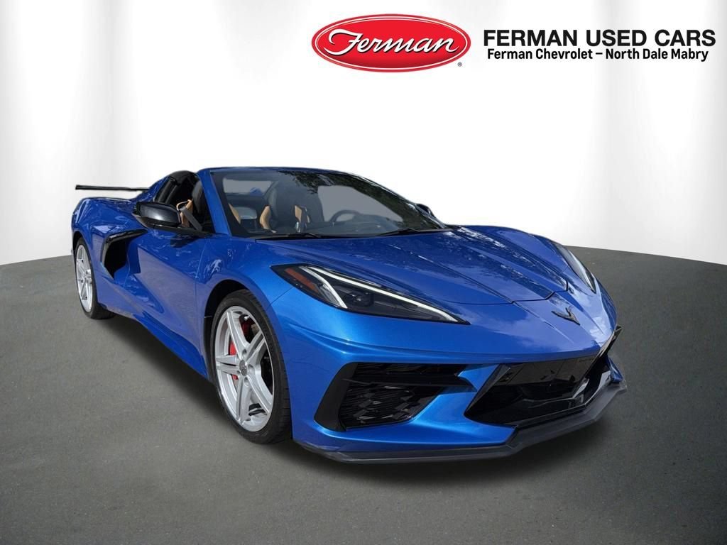 Used 2024 Riptide Blue Metallic Chevrolet 2LT image 1