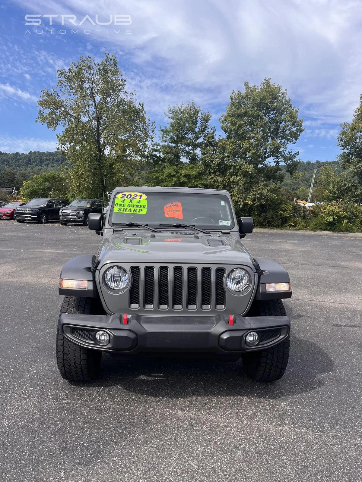 Used 2021 Sting-Gray Clearcoat Jeep Unlimited Rubicon image 3