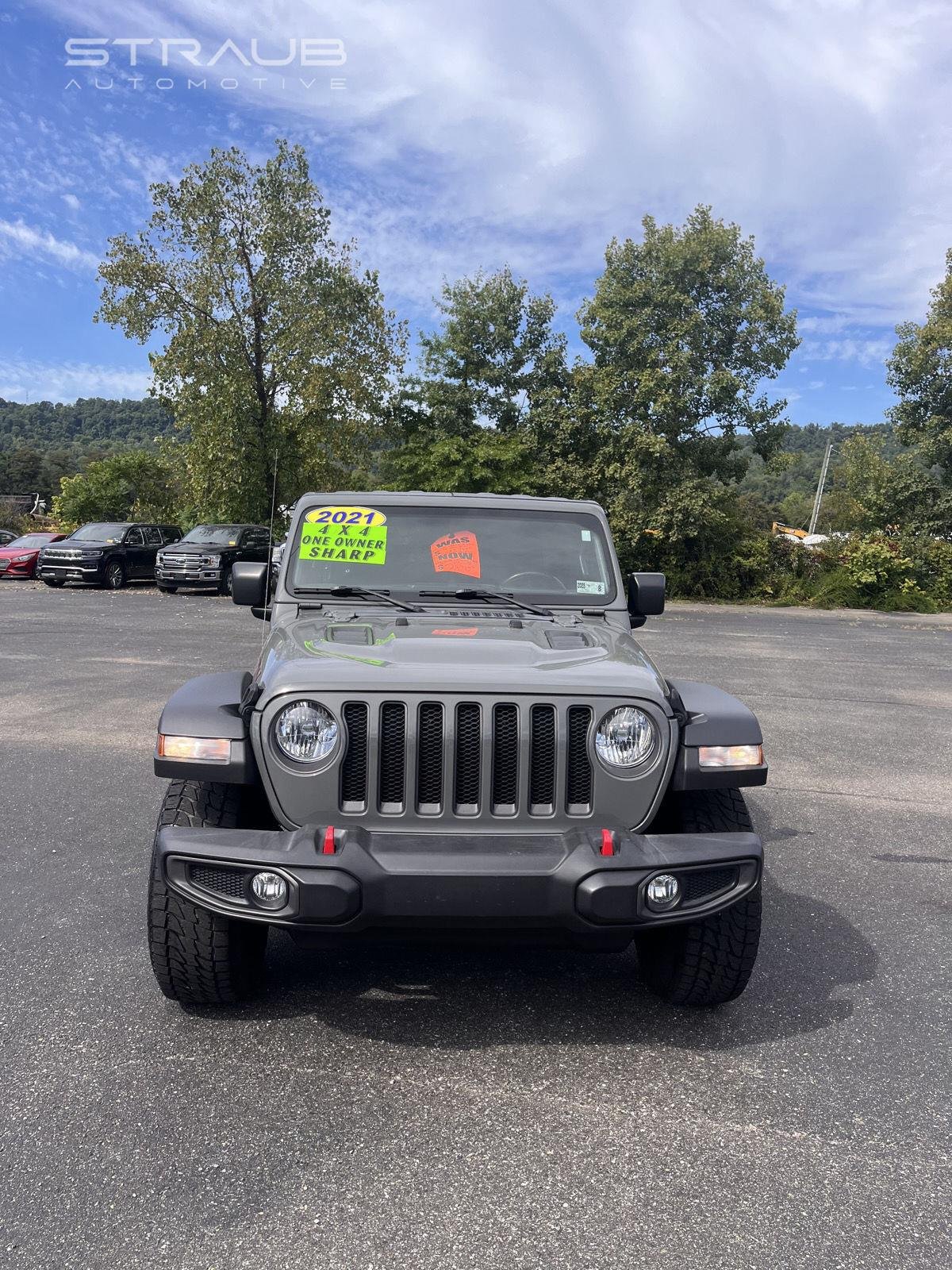 Used 2021 Sting-Gray Clearcoat Jeep Unlimited Rubicon image 3
