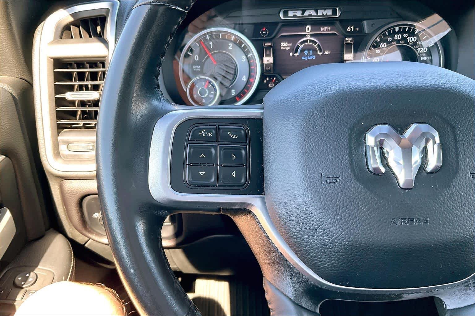Used 2022 Bright White Clearcoat Ram Big Horn image 22