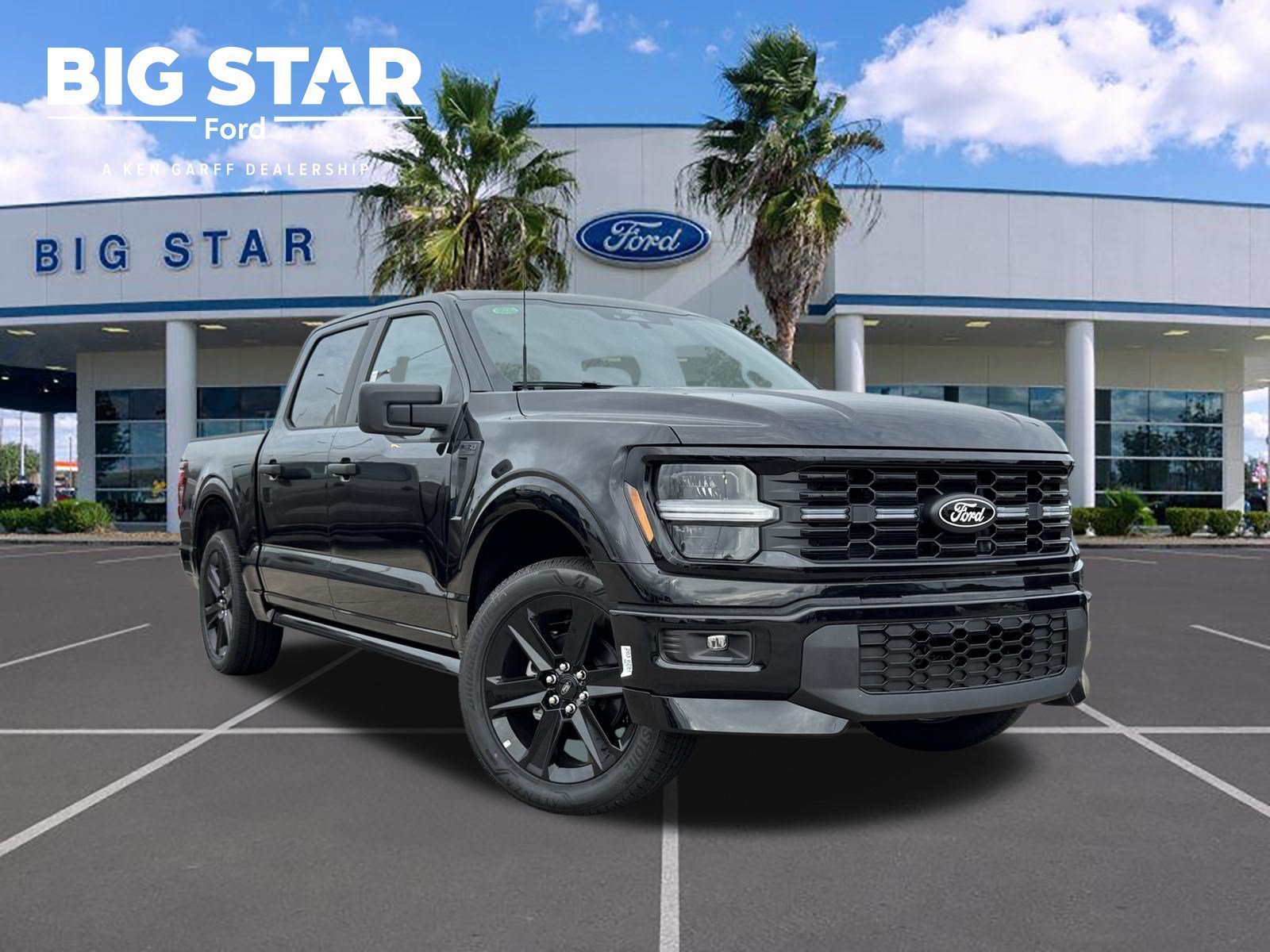 New 2026 Agate Black Metallic Ford STX image 1