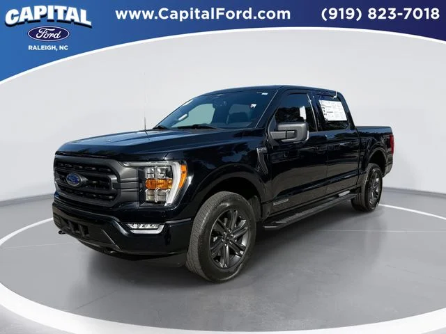 Used 2023 Black Ford XLT image 1