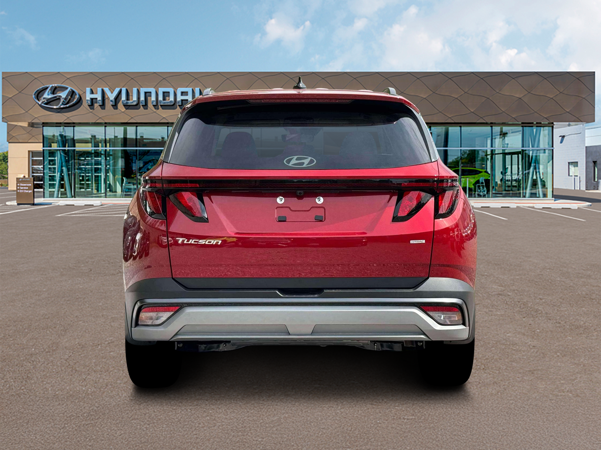 New 2026 Red Hyundai SEL AWD image 6
