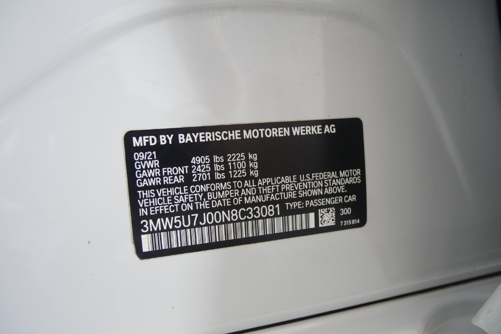 Used 2022 Alpine White BMW M340i image 27