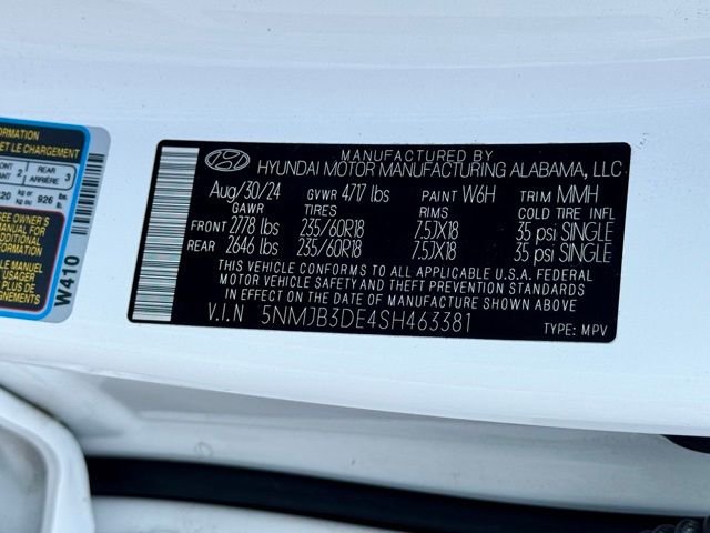 Used 2025 White Hyundai SEL image 16