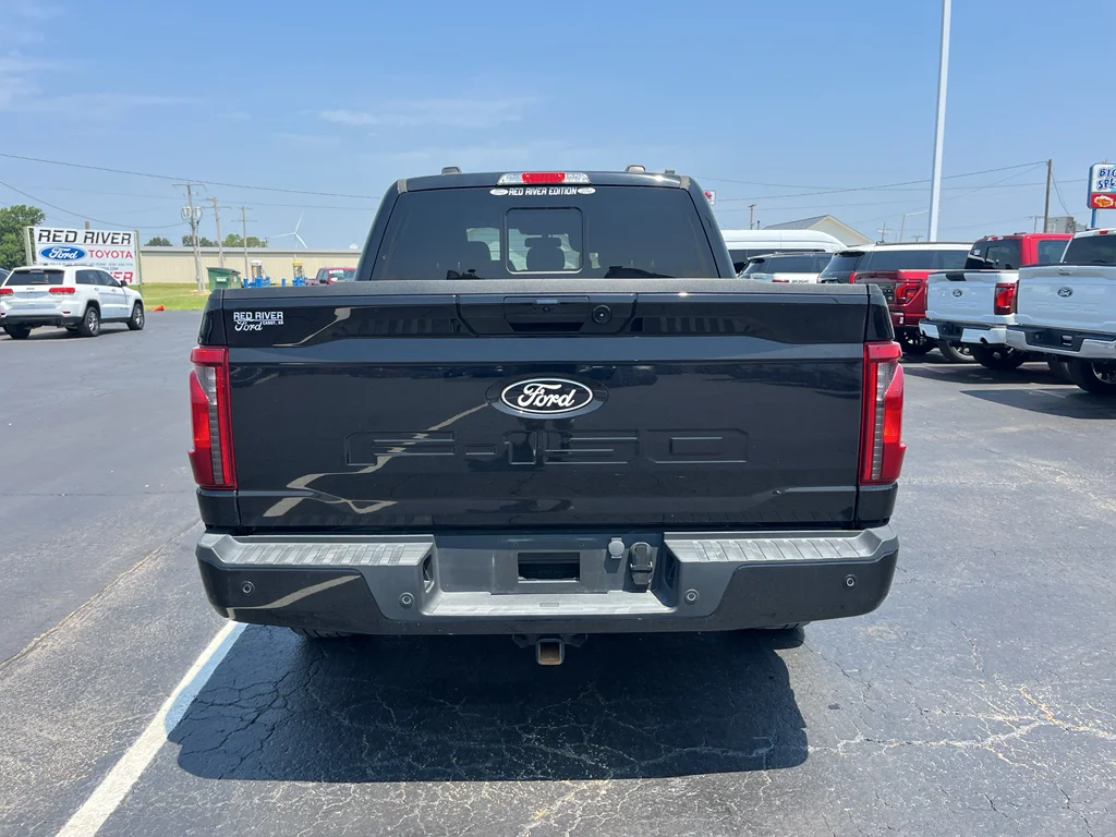 Used 2024 Agate Black Metallic Ford XLT image 6