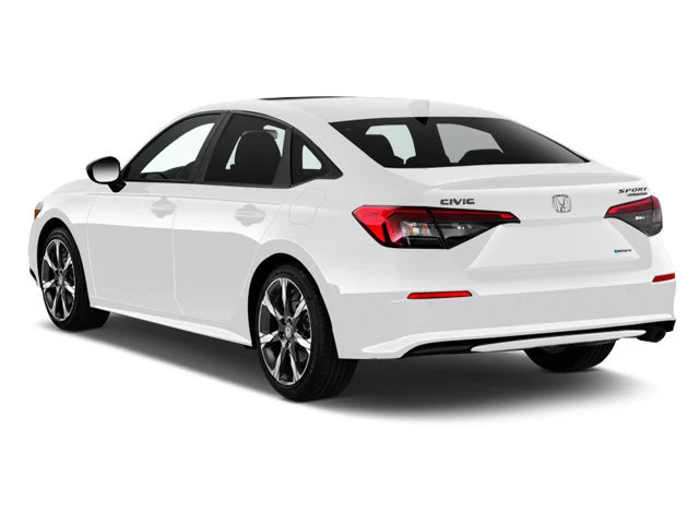 New 2026 Platinum White Pearl Honda 2WD Sport Touring Hybrid image 2