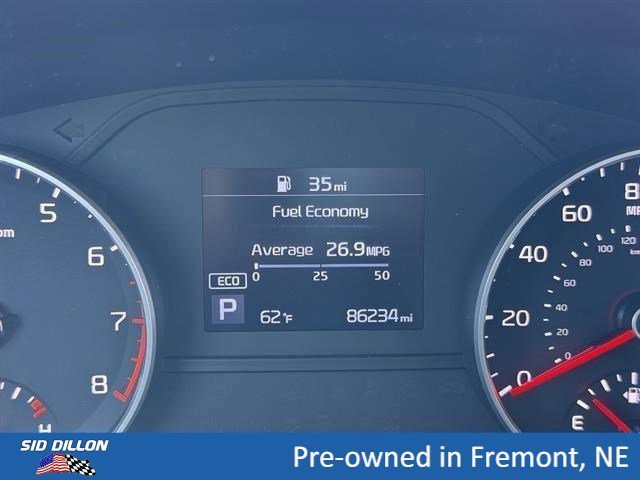 Used 2022 Black Cherry Kia LX image 15