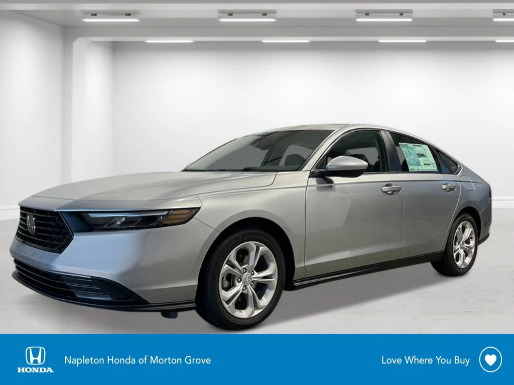 New 2026 Solar Silver Metallic Honda LX image 1