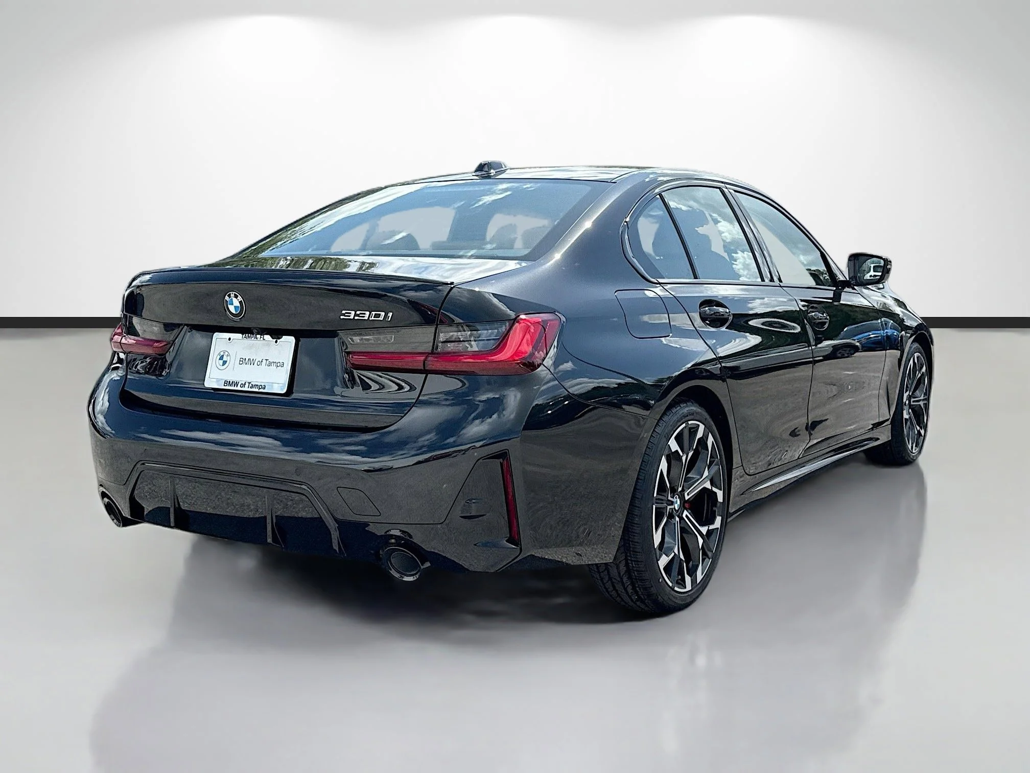 New 2026 Black Sapphire Metallic BMW 330i image 3