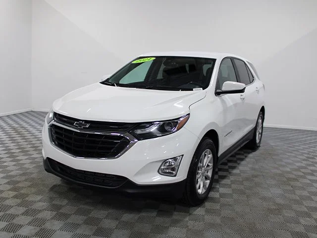 Used 2021 Chevrolet Equinox LT with VIN 3GNAXKEV7MS103180 for sale in North Olmsted, OH
