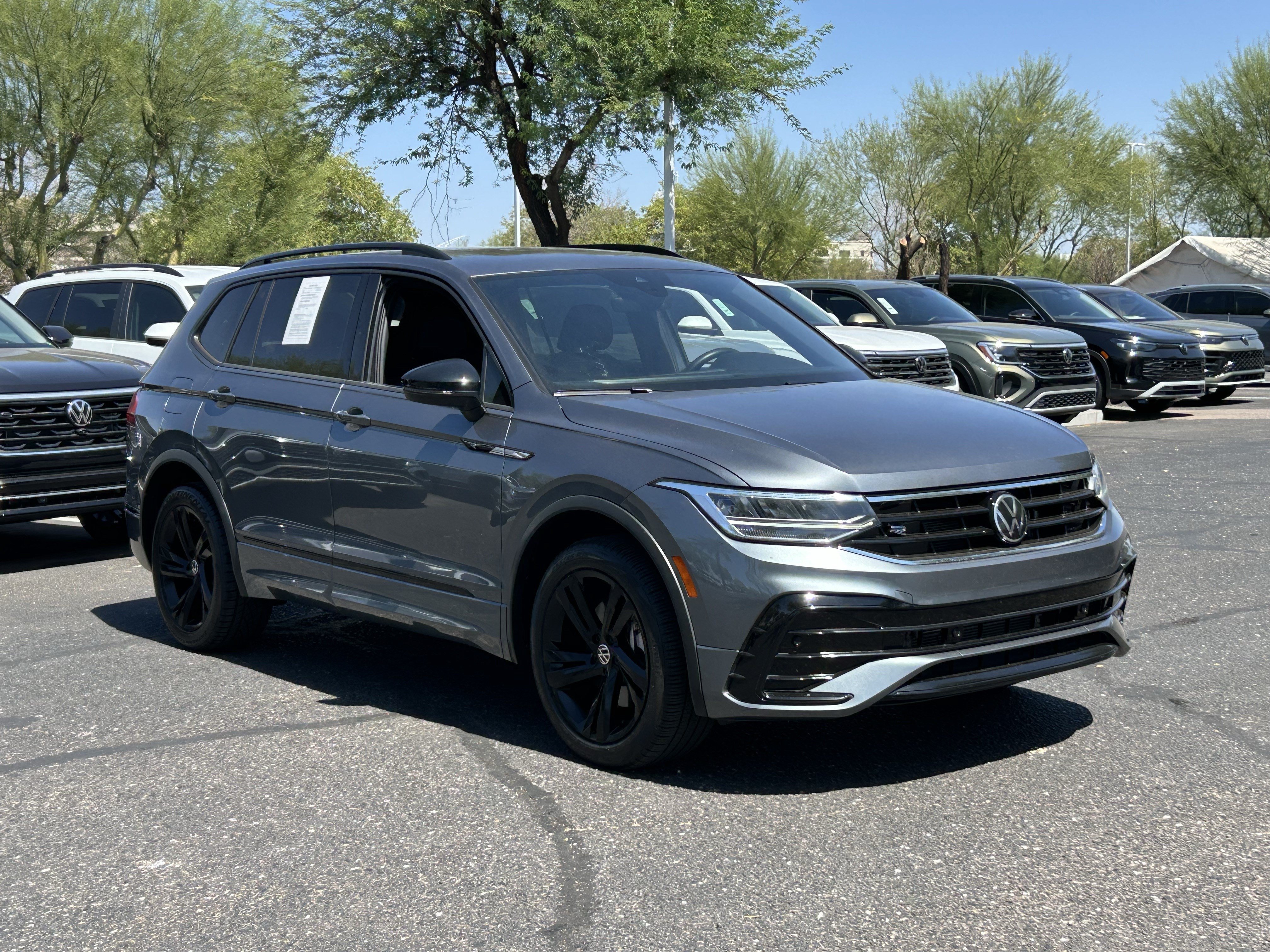Used 2024 Platinum Gray Metallic Volkswagen SE R-Line Black image 6