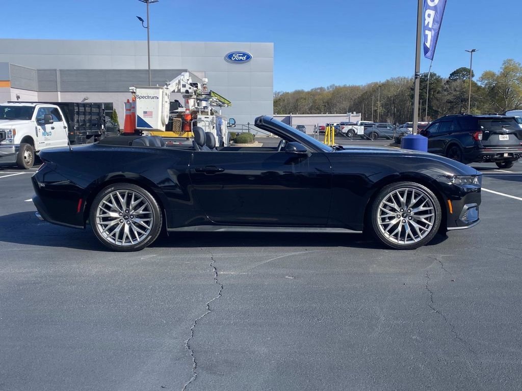 New 2025 Shadow Black Ford EcoBoost® Premium Convertible image 2