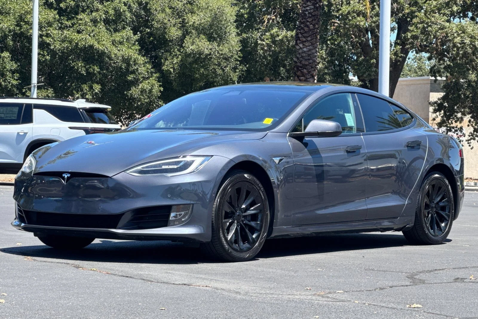 Used 2019 Gray Tesla 75D image 7