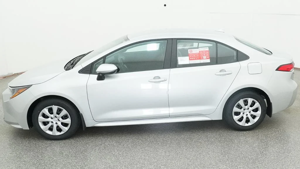New 2026 Classic Silver Metallic Toyota LE image 3