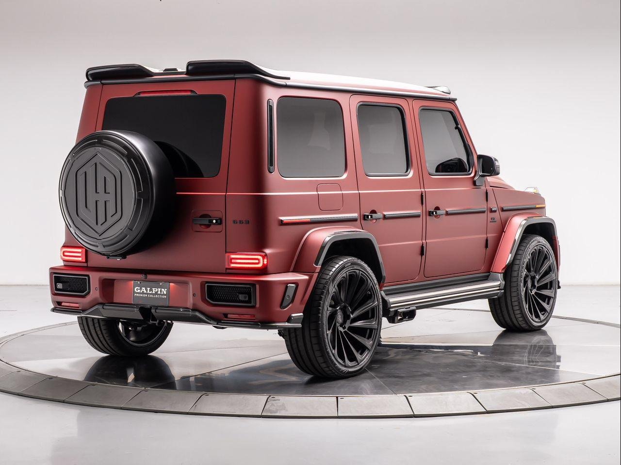 Used 2025 SATIN DARK RED PPF Mercedes-Benz AMG® G63 image 5