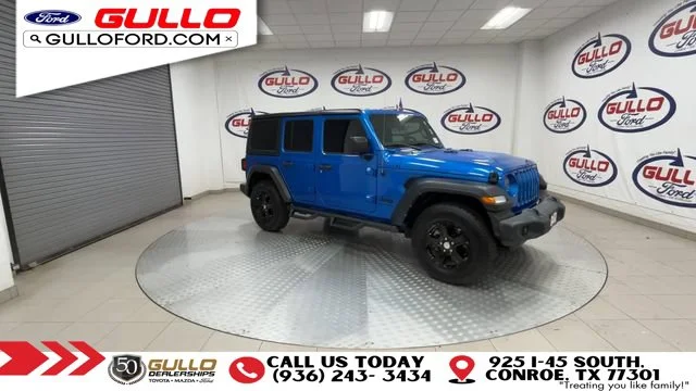 Used 2023 Hydro Blue Pearl Jeep Sport S image 8