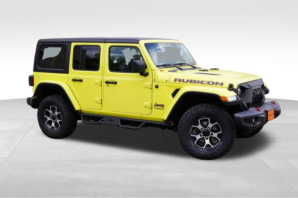 Used 2022 High Velocity Clearcoat Jeep Unlimited Rubicon image 2