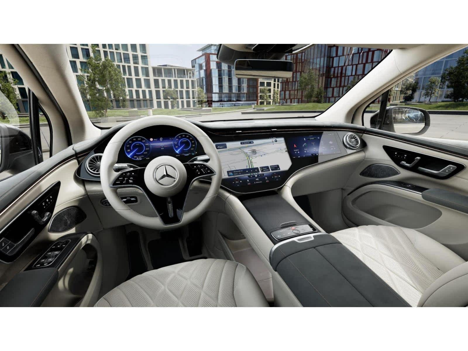 Used 2023 Mercedes-Benz EQS SUV Base with VIN 4JGDM4EB8PA015031 for sale in Atlanta, GA