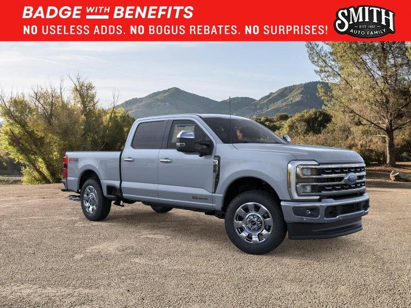New 2026 Glacier Gray Metallic Tri-Coat Ford F-250® Lariat® image 8
