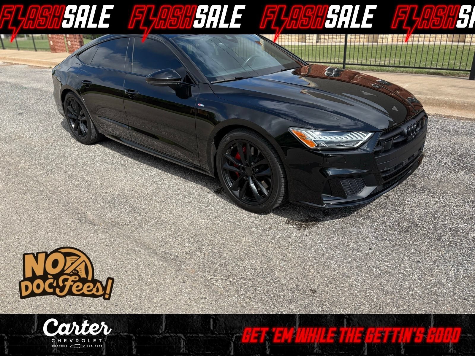 Used 2023 Black Audi Premium Plus image 1