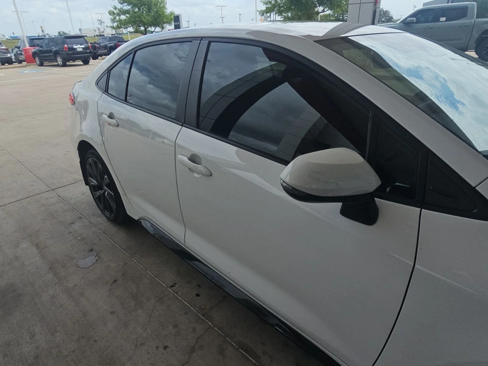Used 2024 White Toyota SE image 21