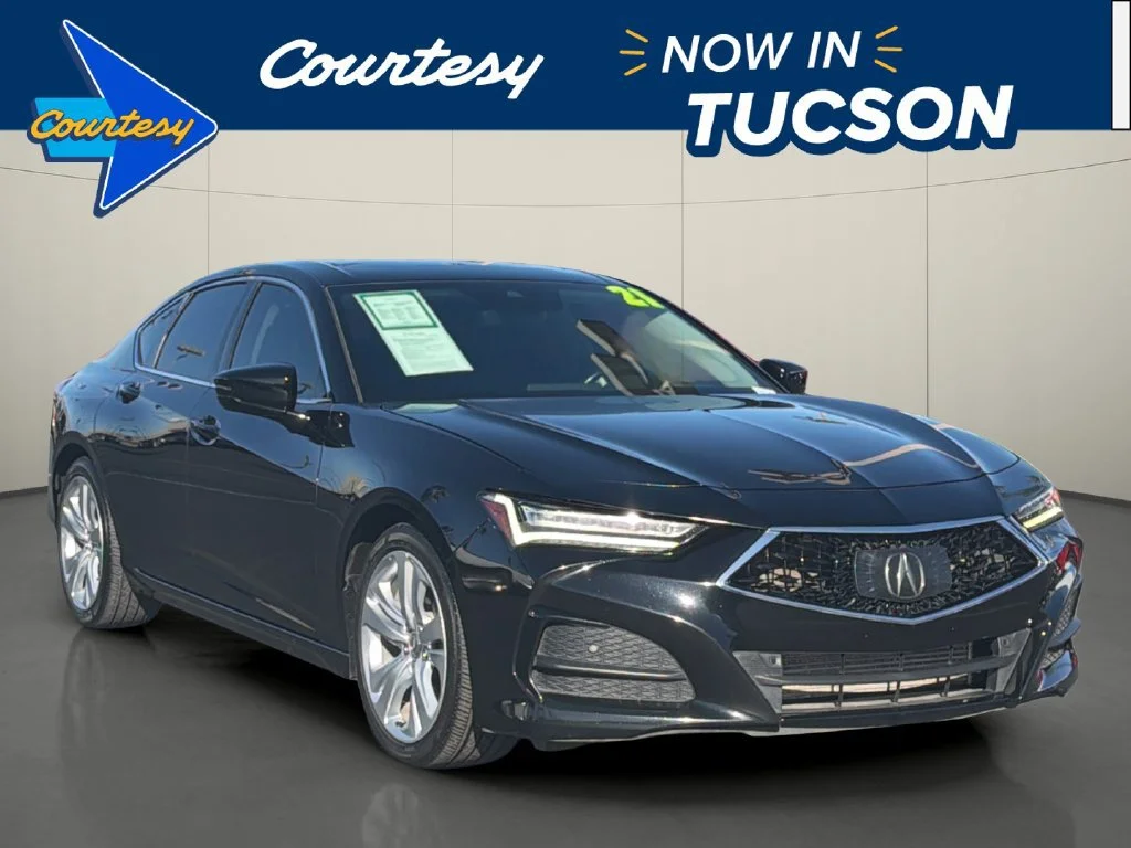 Used 2021 Black Acura Technology Package image 1
