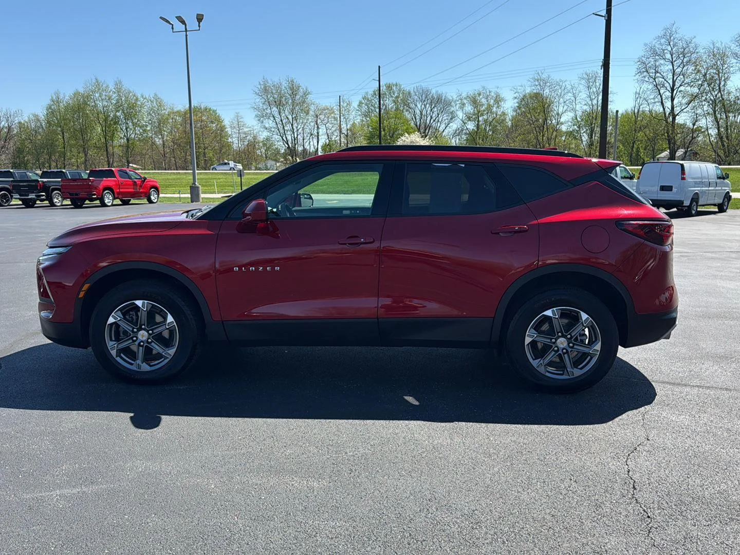 Used 2023 Radiant Red Tintcoat Chevrolet LT image 6
