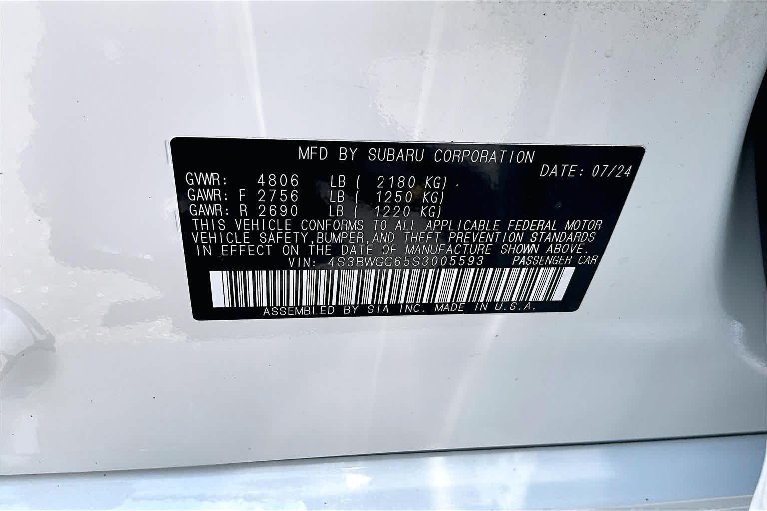 Used 2025 Crystal White Pearl Subaru Sport image 33