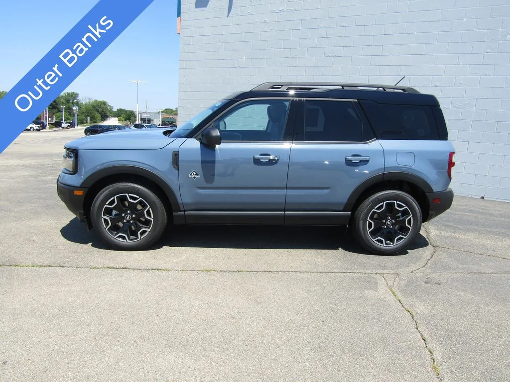 New 2026 Azure Gray Metallic Tri-Coat Ford Outer Banks® image 2