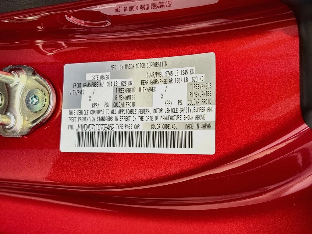 New 2026 Soul Red Crystal Metallic Mazda Grand Touring image 31
