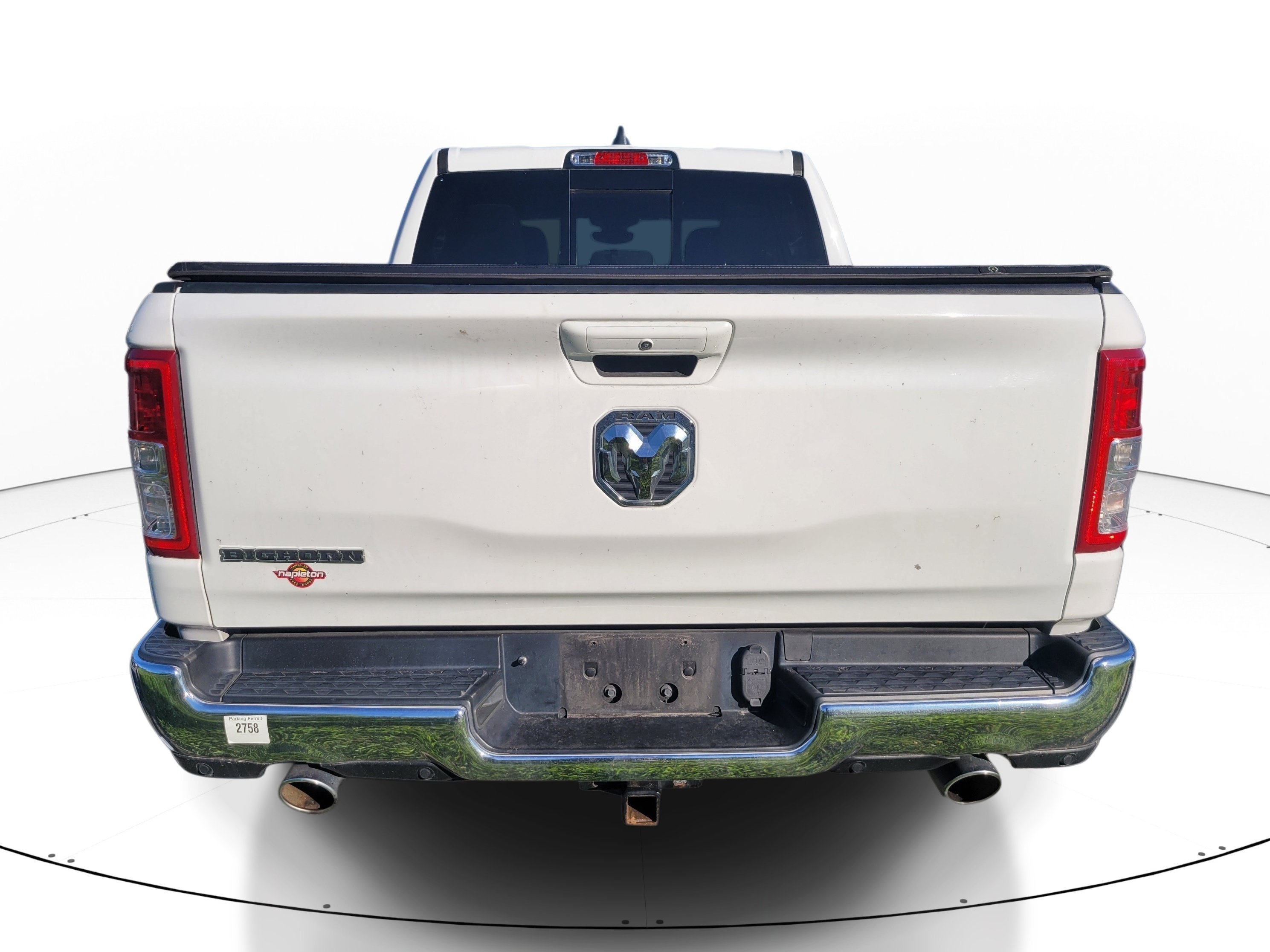 Used 2022 Bright White Clearcoat Ram Big Horn image 5