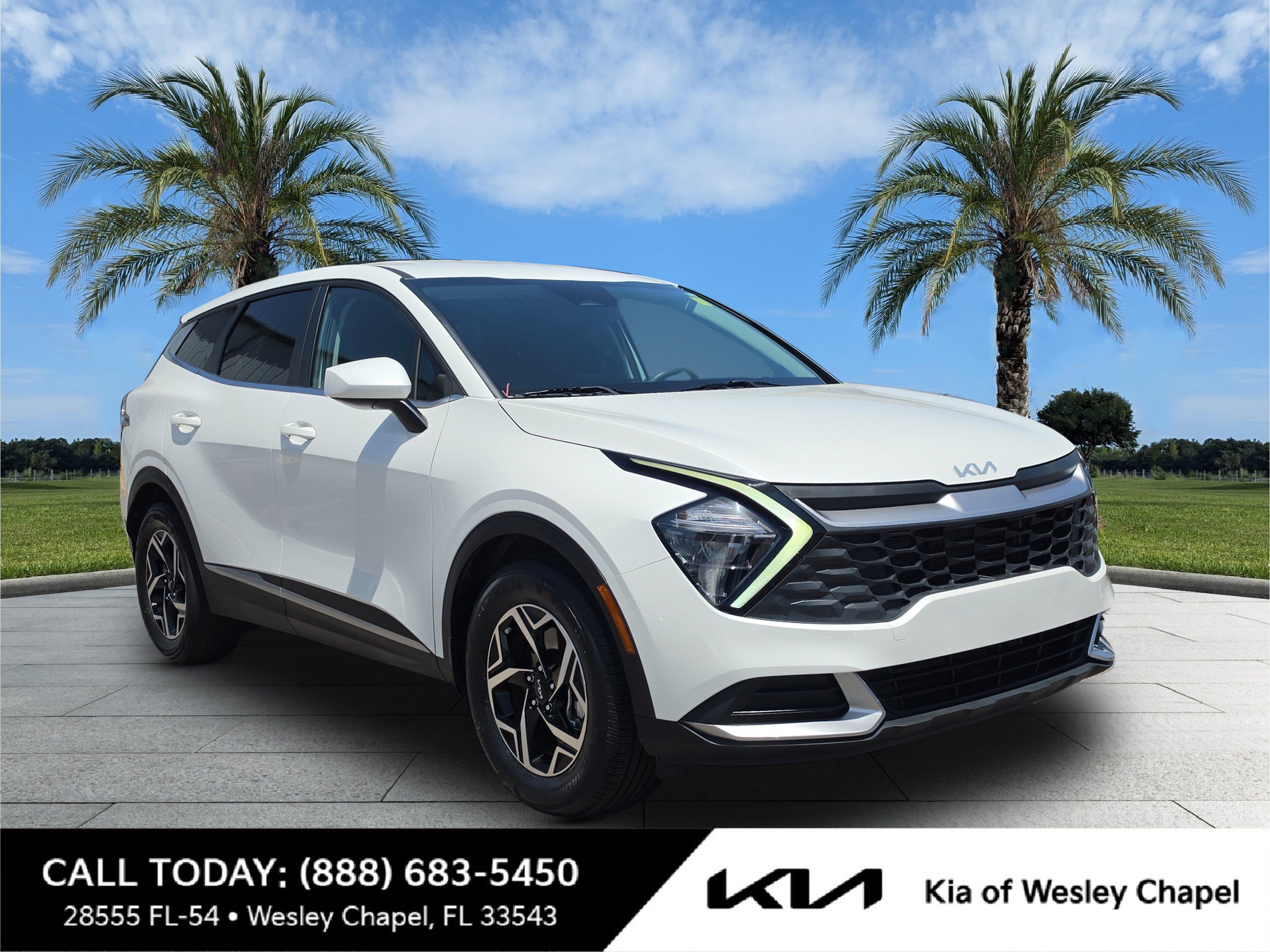 Certified Used 2023 Snow White Pearl Kia LX image 1