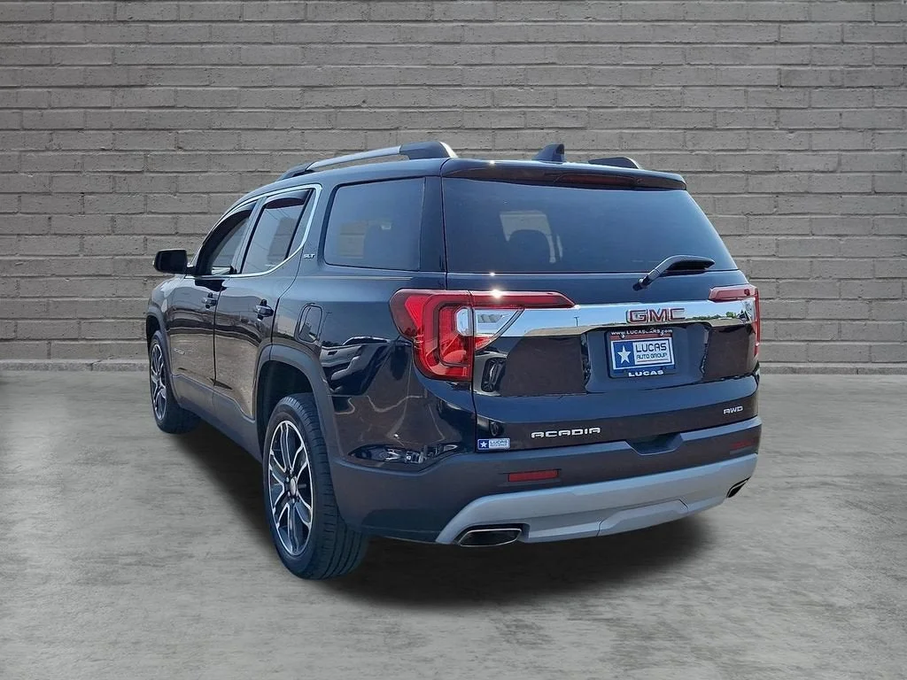 Used 2021 MIDNIGHT BLUE METALLIC GMC SLT image 38